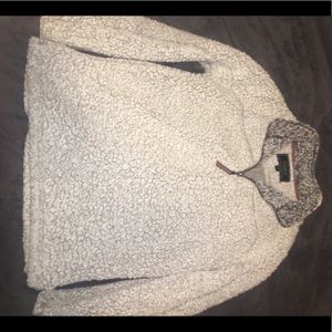 white/grey True Grit jacket